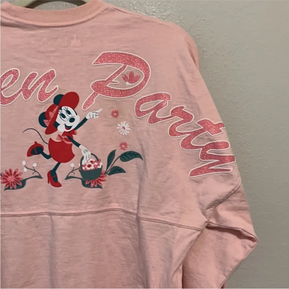 Disney Parks Spirit Jersey Epcot 2019 Pink Flower & Garden Festival, NWOT - Picture 4 of 11